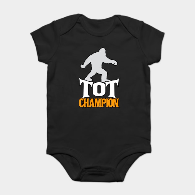 Bigfoot TOT Champion Baby Bodysuit by belownormal